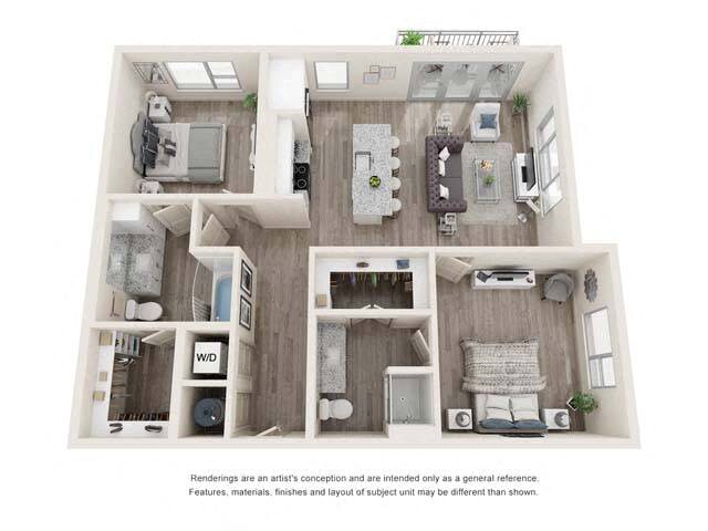 Unit 3217 3217 floor plan